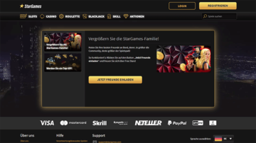 Bonusangebot des Stargames Casino