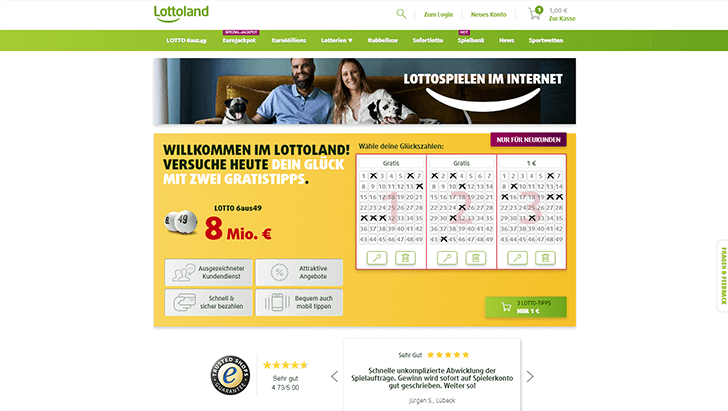 Lottoland Plattform Screenshot neu