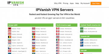 Angebotene IP Vanish Server