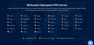 SaferVPN Server Screenshot