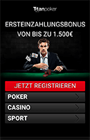 Ein Bild der TitanPoker App