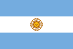 Die argentinische Flagge
