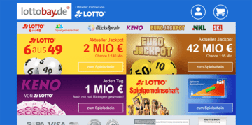 Lottobay Plattform Screenshot