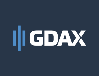 Großes GDAX Logo neu