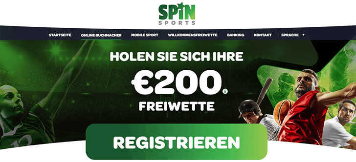 Spin Sports Sonderangebot Screenshot