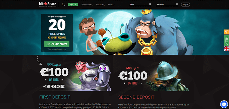 Bitstarz Casino Bonusangebot Screenshot