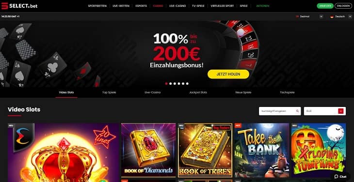 Bonus Selectbet Casino