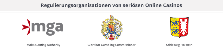 Drei wichtige Online Casino Kontrollorganisationen