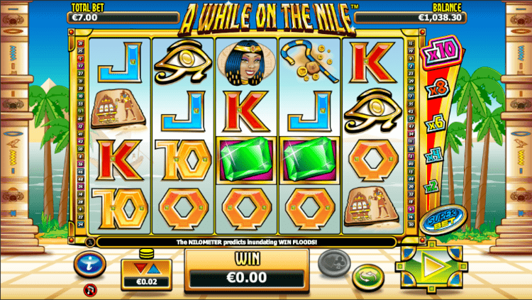 Das A While on the Nile Automatenspiel