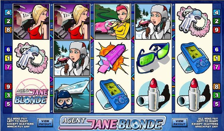 Das Agent Jane Blond Automatenspiel
