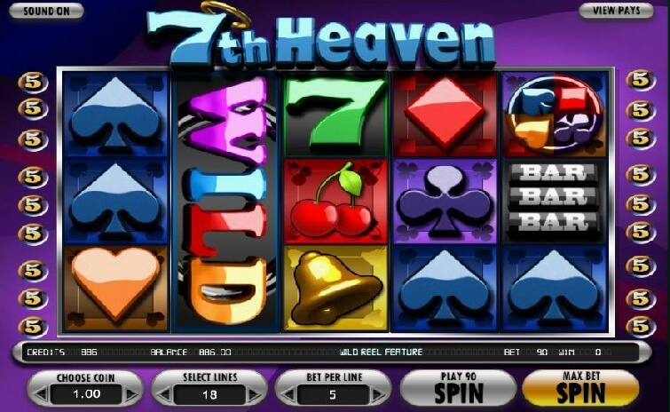 Das 7th Heaven Slotspiel