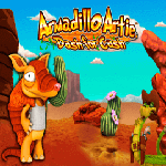 Das Armadillo Artie Logo