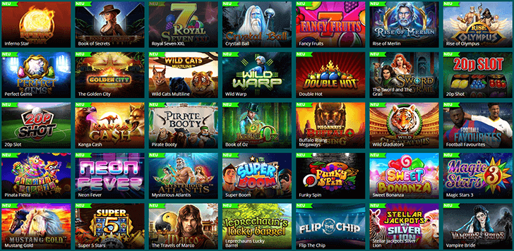 Mehrere Luckland Casino Slots