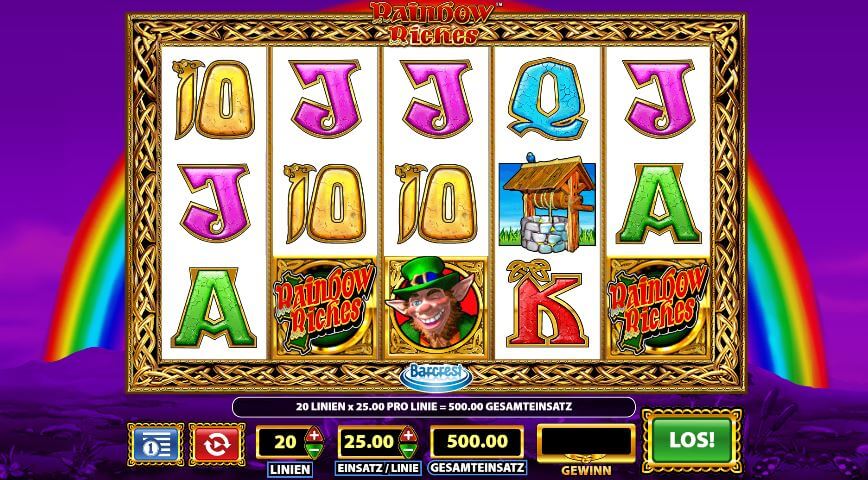 Rainbow Riches - Kostenlos & ohne Anmeldung spielen