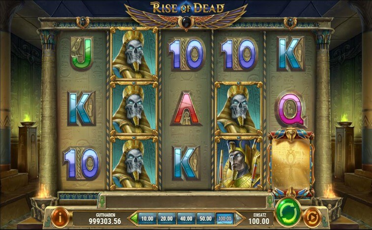 Das Rise of Dead Slotspiel