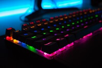 Eine Gaming Tastatur