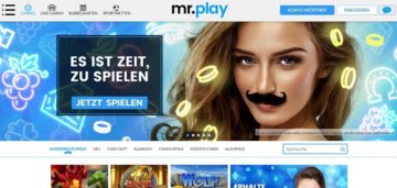 Mr Play Webseite Screenshot