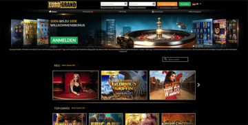 Eurogrand Casino Plattform_2