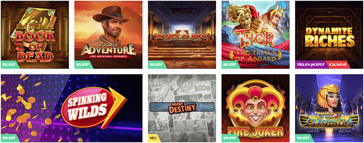 PlayOJO Casino Slots Screenshot