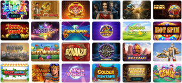 Liste mit 12 Casino Joy Slotspielen
