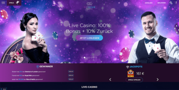 Genesis Casino Webseite Screnshot