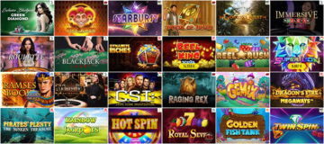 Verschiedene Spinit Casino Automatenspiele