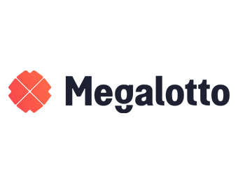 Das Megalotto Logo auf transparentem Background