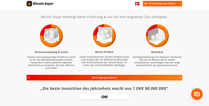 Mainpage Screenshot Bitcoin Buyer DK_2