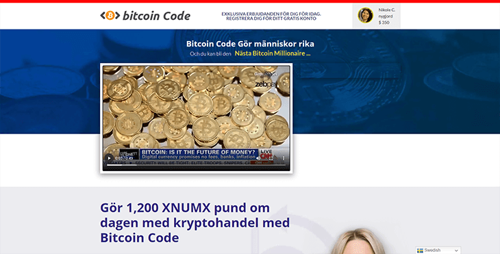 Mainpage Screenshot Bitcoin Code SE