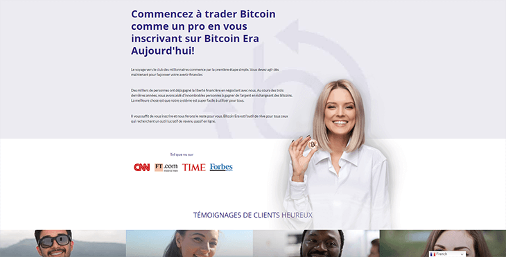 Mainpage Screenshot Bitcoin Era FR_2