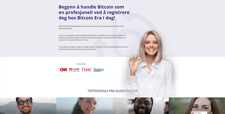 Mainpage Screenshot Bitcoin Era NO_2