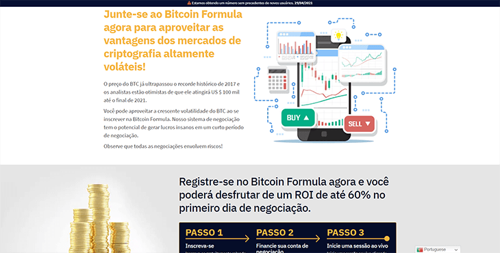 Mainpage Screenshot Bitcoin Superstar BR_2