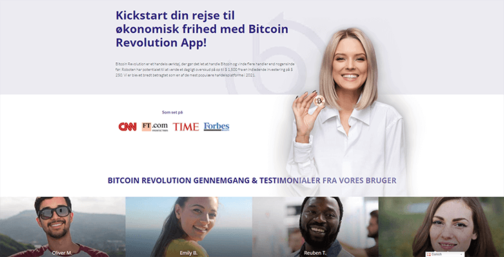 Mainpage Screenshot Bitcoin Revolution DK_2