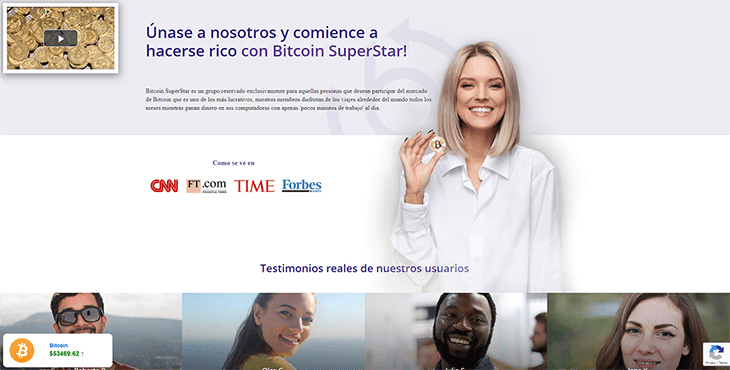 Mainpage Screenshot Bitcoin Superstar ES_2