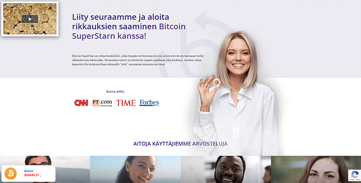 Mainpage Screenshot Bitcoin Superstar FI_2
