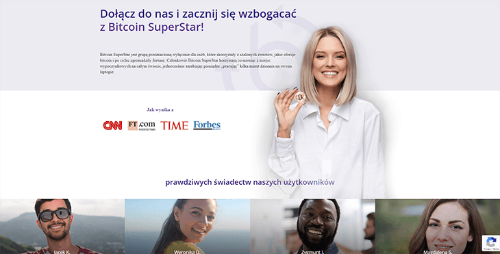 Mainpage Screenshot Bitcoin Superstar PL_2
