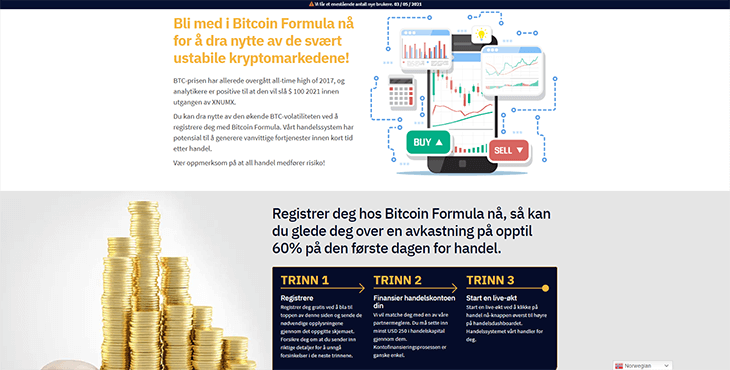 Mainpage Screenshot Bitcoin Formula NO_2