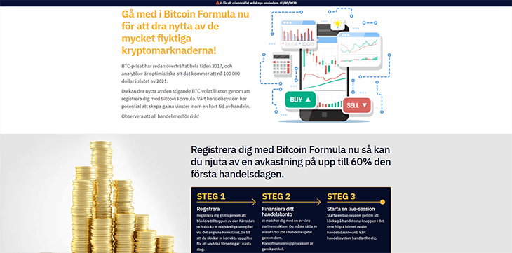 Mainpage Screenshot Bitcoin Formula SE_2