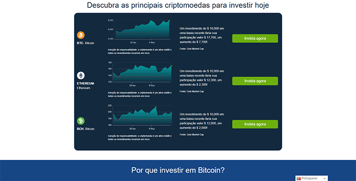 Mainpage Screenshot Bitcoin Loophole BR_2