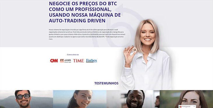 Mainpage Screenshot Bitcoin Trader PT_2