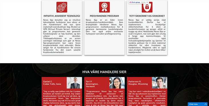 Mainpage Screenshot The News Spy NO_2