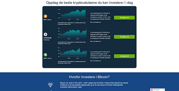 Mainpage Screenshot Bitcoin Loophole NO_2