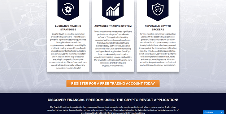 Mainpage Screenshot Crypto Revolt_2