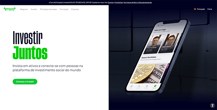 Etoro's website em Português_1