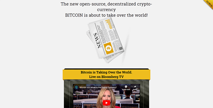 Mainpage Screenshot BTC Robot_2